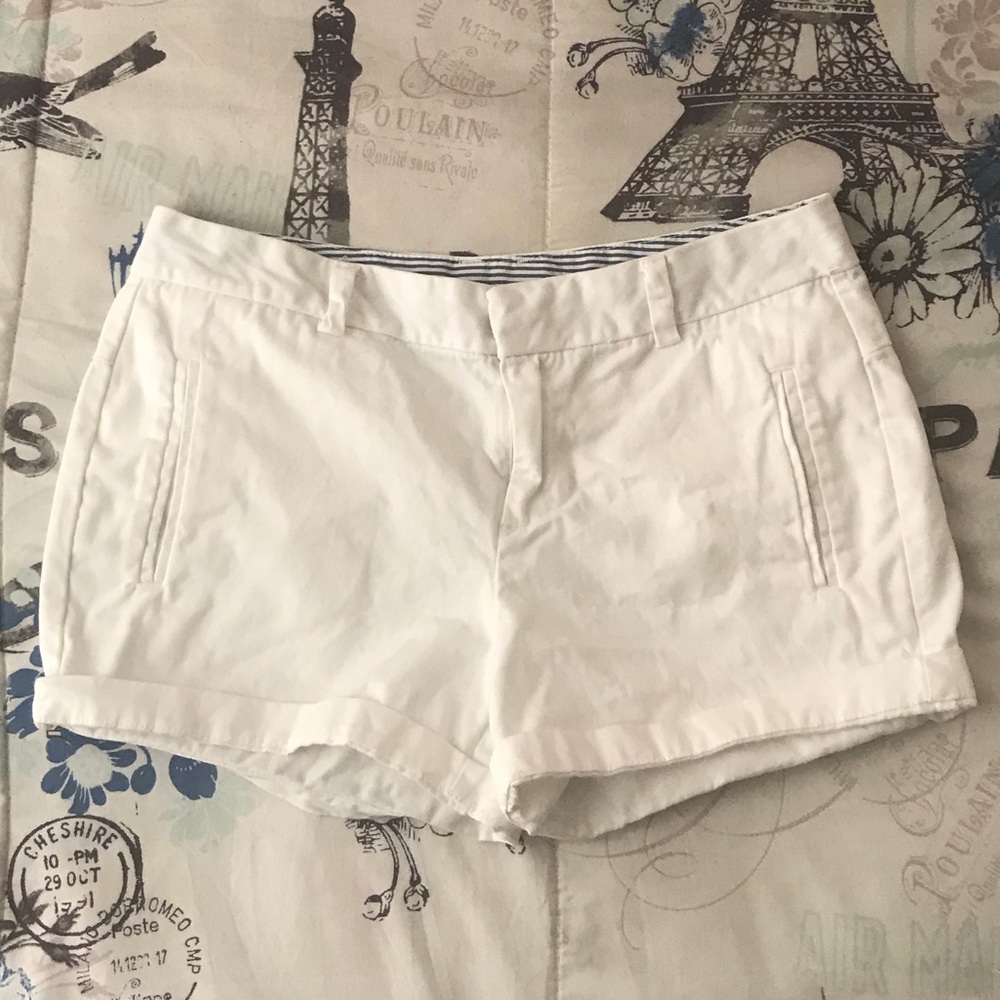 White shorts